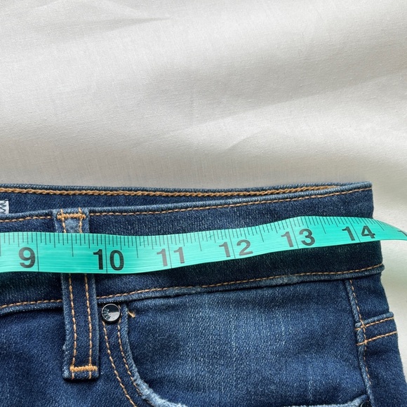 💙PAIGE Verdugo Ultra Skinny Dark Blue Stretch , Cotton blend Jeans Size 28💙 - Picture 15 of 17